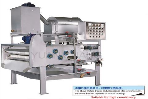 Máy ép bùn băng tải TA500